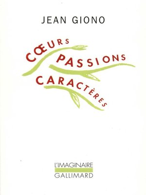 cover image of Cœurs, passions, caractères